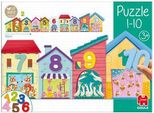 Jumbo Spiele Goula 1-10, Puzzle Per Bambini, Puzzle In Legno, Gioco Di Posa, Bambini, Apprendimento Dei Numeri, 55260