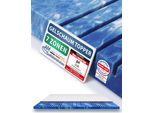 Am QualitäTsmatratzen | Topper Deluxe In Schiuma Gel A 7 Zone | 140X200 Cm | 8 Cm Di Altezza | Topper Per Materasso | 140/200 | Topper In Gel | 7 Zone