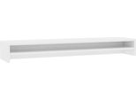 Vidaxl Supporto Per Monitor Bianco 100X24X13 Cm Materiale A Base Di Legno