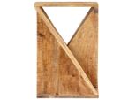Syfax™ Tavolino Di Servizio 35X35X55 Cm In Legno Massello Di Mango