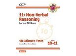 11+ Cem 10-Minute Tests: Ragionamento Non Verbale - Età 10-11 Libro 1 (Con Edizione Online)