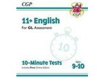 11+ Gl 10-Minute Tests: Inglese - Età 9-10 (Con Edizione Online)
