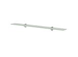 Syfax™ Mensole Galleggianti 2 Pz In Vetro 90X20 Cm 8 Mm