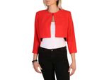 Guess Red Cropped Jacket Donna : Taglia - 40 Taglia: 40