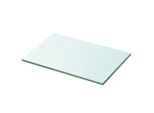 Syfax™ Mensole In Vetro Trasparente 2 Pz 20X25 Cm