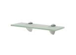Vidaxl Mensole Galleggianti 2 Pz. Vetro 30X10 Cm 8 Mm