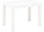 Syfax™ Panchine Da Giardino 2 Pz Bianco In Plastica