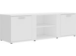 Mobile Tv Bianco 120X34X37 Cm Materiale A Base Di Legno