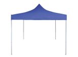 Vidaxl Tenda Professionale Pieghevole Per Feste 2×2 M Acciaio Blu