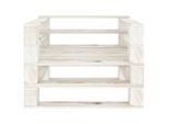 Syfax™ Poltrona Da Giardino Su Pallet In Legno Bianco