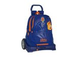 Safta Valencia Basket Evolution Zaino Con Ruote 22,5L Blu Blu Taglia Unica