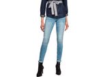G-STAR Raw Denim 3301 Skinny Wmn Lt Indaco Invecchiato Jeans Da Donna