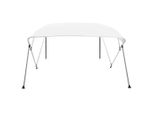 Vidaxl 4-Bow Bimini Top Bianco 243X196X137 Cm