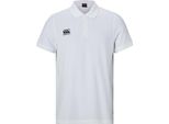 Canterbury Polo Uomo Bianco - Camicia Da Rugby Sportiva Taglia L