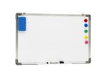 Vidaxl Lavagna Magnetica Bianca 50 X 35 Cm In Acciaio