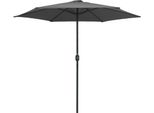 Vidaxl Ombrellone Con Palo In Alluminio 270X246 Cm Antracite