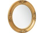 Specchio Da Parete In Stile Barocco 50 Cm Dorato
