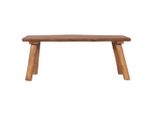 Syfax™ Panchina Da Giardino 120 Cm In Legno Massello Di Teak