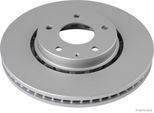 2X Herth+Buss Jakoparts J3303095 Disco Freno, Asse Anteriore