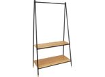 Wenko Appendiabiti In Metallo Loft Nero 90 X 167 X 42 Cm