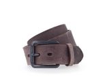 Mustang Pelle Cintura Male Belt W120 Dark Brown Marrone