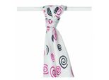 Xkko Bmb Asciugamano In Bambù 90X100 Spirali Magenta (1 Pezzo)