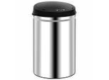 Vidaxl Cestino Automatico A Sensore Da 30 Litri In Acciaio Inox