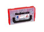 Set Di Tasselli E Viti Fischer Fixtainer Duopower 210 Pz.