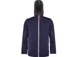 Giacca Da Uomo Kariban Giacca Antipioggia Impermeabile Giacca A Vento Traspirante, Taglia:3Xl, Colore:Blu Navy