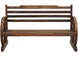 Syfax™ Panchina Da Giardino 112 Cm In Legno Massello Di Abete