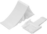 Cricchetto In Plastica Con Supporto Bianco 1 Pezzo Per Rimorchio