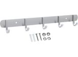 Intirilife Appendiabiti In Acciaio Inox Modello D - 5 Ganci - Appendiabiti Appendiabiti Appendiabiti In 5 Diversi Design