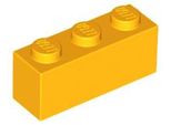 250 Pezzi Lego, Parti N. 3622 In Arancione Chiaro Brillante