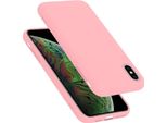 Cadorabo Custodia Protettiva Per Apple Iphone Xs Max Caso In Rosa Telefono Cellulare Custodia Cover Tpu Etui