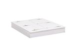 Vidaxl Sabbiera In Legno Di Abete Bianco 95X90X15 Cm