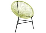 Vidaxl Acapulco Sedia Da Giardino In Rattan Verde
