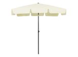 Vidaxl Ombrellone Sabbia Giallo 200X125 Cm