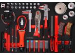 Ks Tools Set Di Manutenzione Per Olio E Pneumatici Con Inserto In Schiuma 43 Pezzi - 811.0043