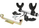 Ks Tools Compressore Universale Per Molle Con Cavo Di Sicurezza E Supporto Per Morsa - 500.8475