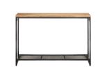 Tavolo Consolle 110X35X75 Cm In Legno Massiccio Di Acacia