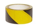 Nastro Di Segnalazione Pp 50 Mm X 66 M Nero-Giallo Adesivo