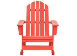 Syfax™ Sedia Giardino Adirondack In Legno Massello Di Abete Rossa