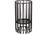 Lanterna Clayre & Eef Ø 14X25 Cm Metallo Nero