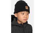 Urban Classics UCK626 | Logopatch Beanie Bambini 2-Pack Da 110/116 A 158/164 - Colore: Nero+Grigio - Taglia: 122/128