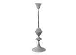 Candeliere Clayre & Eef Ø 15X50 Cm Ferro Color Argento