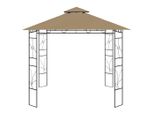 Vidaxl Padiglione 3X3X2,7 M Taupe 160 G/M²