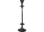 Portacandele Clayre & Eef Ø 15X52 Cm Ferro Nero