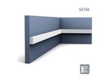 Battiscopa A Pavimento Orac Decor Axxent SX194 Stile Moderno 2 M
