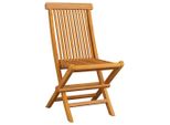 Vidaxl Sedie Da Giardino Cuscini A Quadri Grigi 8 Pz. Legno Massiccio Di Teak