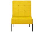 Syfax™ Poltrona Relax 65X79X87 Cm Giallo Senape In Velluto
